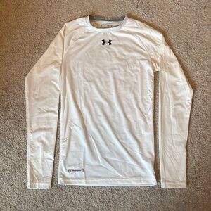 White Under Armour Compression shirt